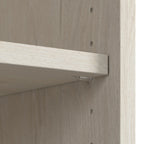 Scrivania Lennox Farmhouse con Credenza e Mobile Contenitore di Bush Furniture