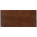 Scrivania Gwen in legno di mogano