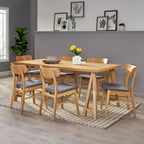 Lussuoso set da pranzo in 7 pezzi di design moderno di metà secolo