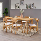 Lussuoso set da pranzo in 7 pezzi di design moderno di metà secolo