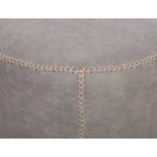5305 Pouf rotondo imbottito vintage