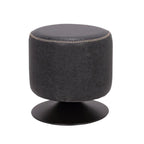 5305 Pouf rotondo imbottito vintage