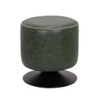 5305 Pouf rotondo imbottito vintage