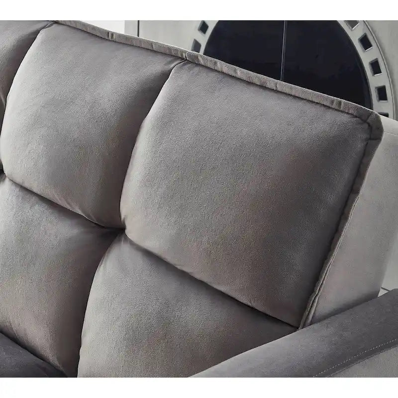 Comodo divano letto estraibile in velluto