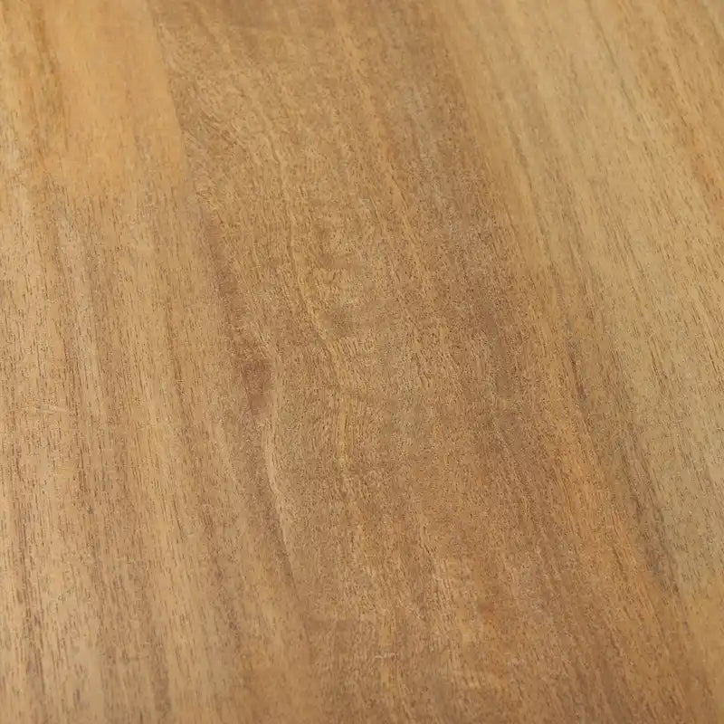 Tavolo da pranzo in legno massello marrone chiaro da 84" - 84L x 42W x 30H