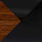 Sgabello da bar ad altezza fissa da 30" con gambe in legno curvato e poggiapiedi rotondo (set da 2)