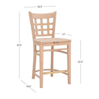Sgabello da bancone Levan (set da 2)