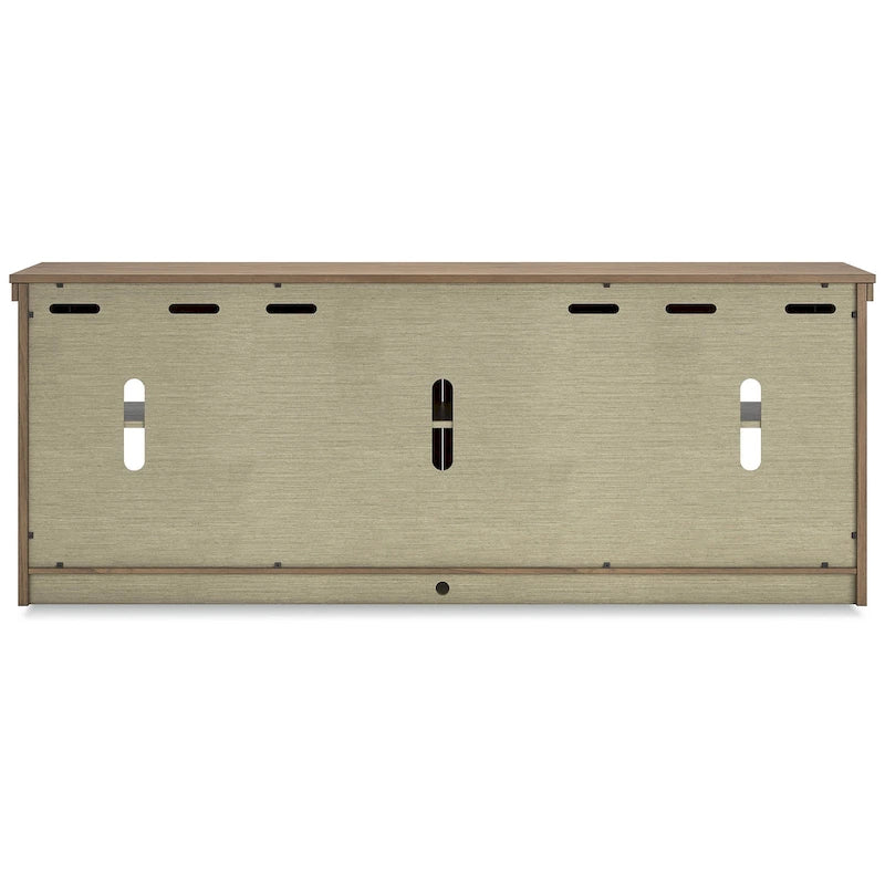 Mobile TV marrone 85" per TV fino a 97" - 85L x 18P x 33A
