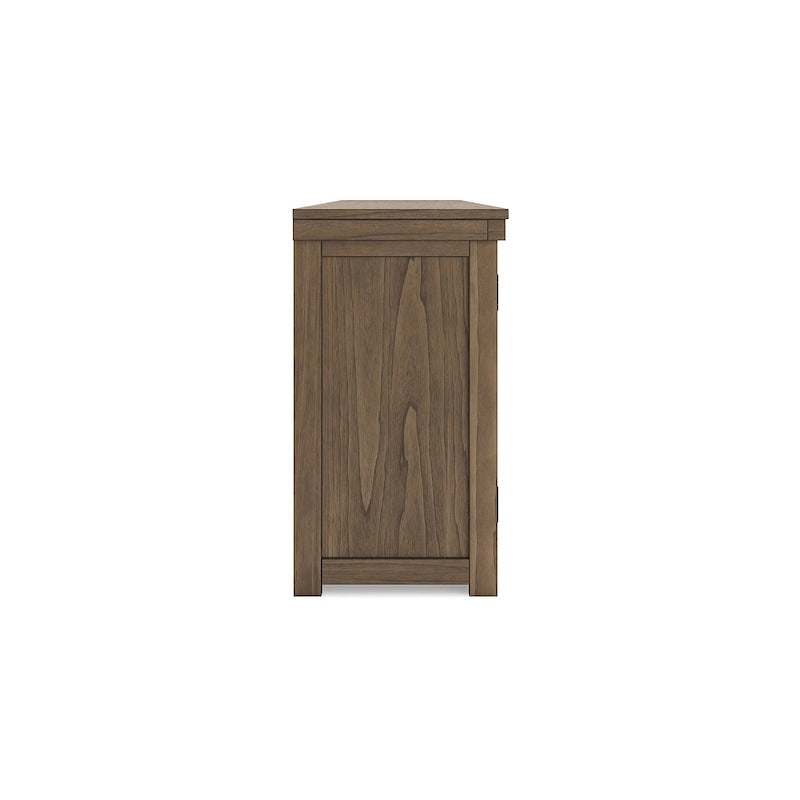 Mobile TV marrone 85" per TV fino a 97" - 85L x 18P x 33A