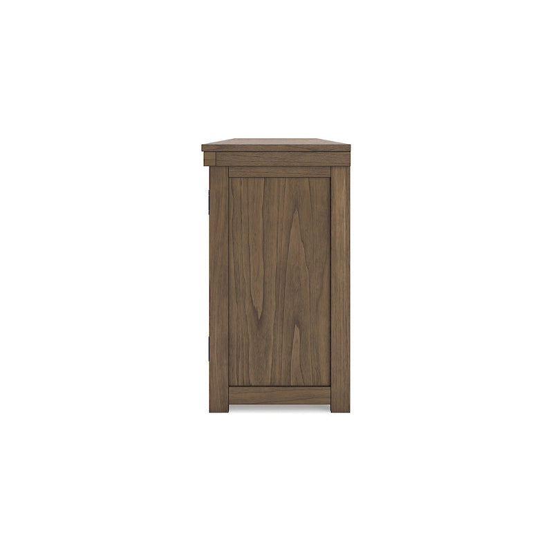 Mobile TV marrone 85" per TV fino a 97" - 85L x 18P x 33A