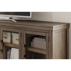 Mobile TV marrone 85" per TV fino a 97" - 85L x 18P x 33A