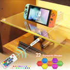 Mobile TV da 70 pollici con luci RGB a 20 colori per centro di intrattenimento