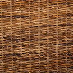 Panca a X in vimini naturale - 22 x 22 x 19,5 - 22Lx22Px20A