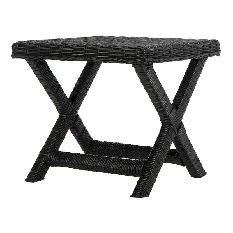 Panca a X in vimini naturale - 22 x 22 x 19,5 - 22Lx22Px20A