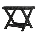 Panca a X in vimini naturale - 22 x 22 x 19,5 - 22Lx22Px20A