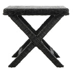Panca a X in vimini naturale - 22 x 22 x 19,5 - 22Lx22Px20A
