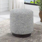 Pouf rotondo Uttermost Avila Tweed