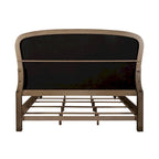 Set camera da letto Americana Farmhouse con letto, cassettiera e specchio