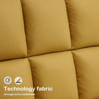 Poltrone girevoli di design, sedie moderne da salotto, poltrone senza braccioli imbottite