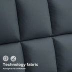 Poltrone girevoli di design, sedie moderne da salotto, poltrone senza braccioli imbottite