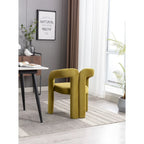 Sedia Accent/da Pranzo in Tessuto con Design Contemporaneo / Sedie Laterali a Botte Sedia da Cucina per Soggiorno Set da 2