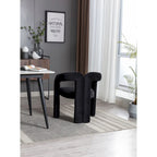 Sedia Accent/da Pranzo in Tessuto con Design Contemporaneo / Sedie Laterali a Botte Sedia da Cucina per Soggiorno Set da 2