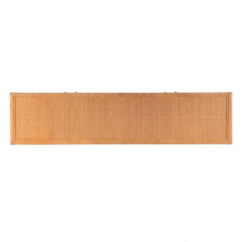 Madia a 4 ante in rattan da 193 cm