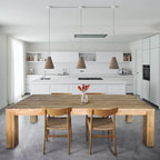Tavolo da pranzo rettangolare Chic Teak Marbella in teak riciclato, 259 cm