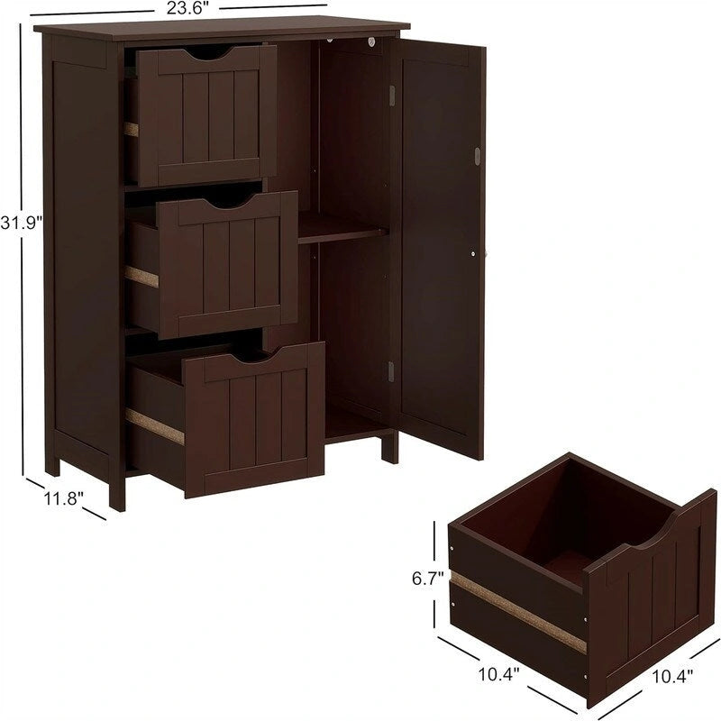 Mobiletto bagno a terra